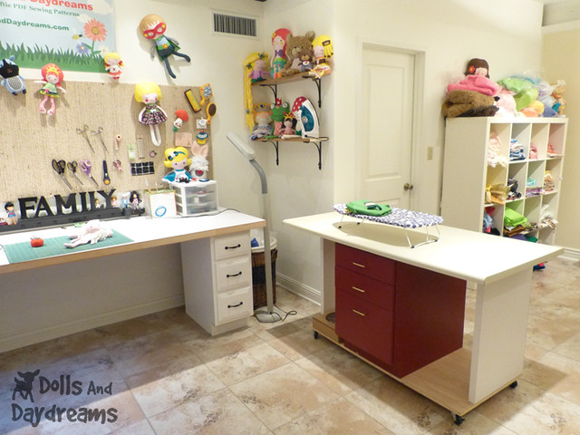 Sewing Room Make Over DIY Dolls And Daydreams 3A