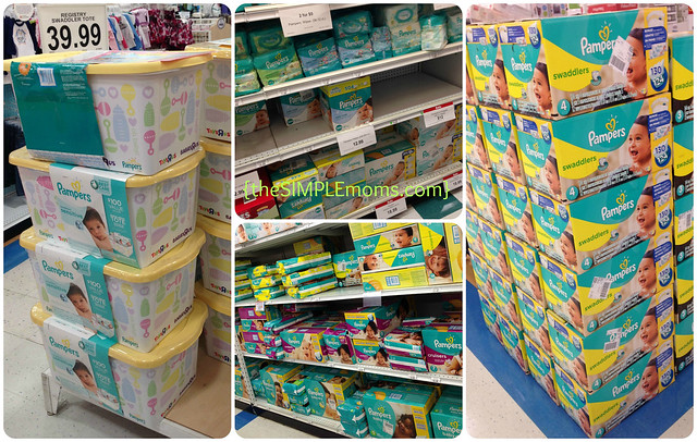 Pampers at Babies R Us on Shelves