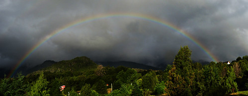 sky rain arcoiris landscape lluvia rainbow paisaje cielo fv10