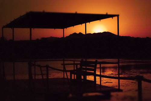 sunset sea orange pier egypt sharm sinai
