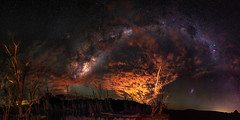 Milky Way through the Clouds - Harvey, Western Australia