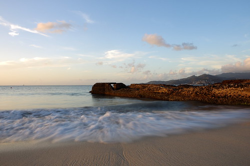 sunset sunrise caribbean sun sea travel grand anse beach grandansebeach grenada