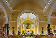 Bright Interior, Church in Granada Nicaragua