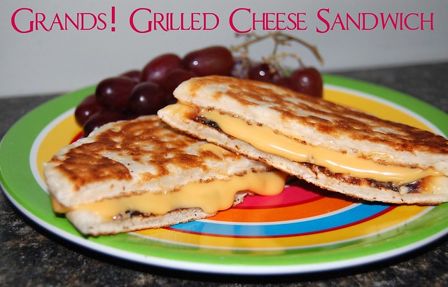 Grands! Grilled cheese sandwich