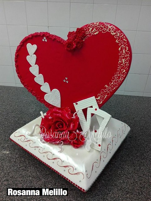 Heart Cake by Rosanna Melillo