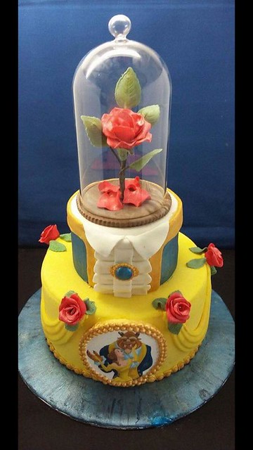 Beauty and the Beast Cake by Double S Cakes