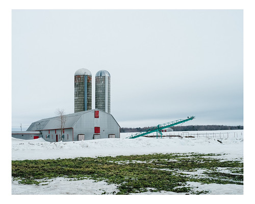 vscofilm landscape winter farm snow canada rural quebec barn topographies saintjeandelîledorléans québec ca