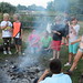 Fire, smoke, food, Scouts.... a good evening