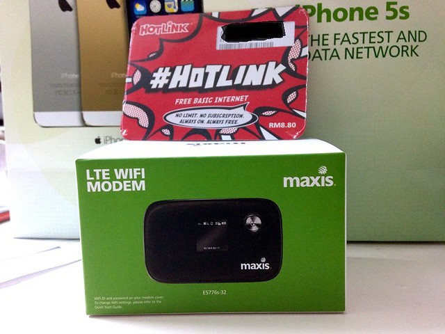 Maxis 4G LTE Bloggers Blaze - LTE wifi modem