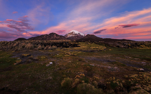 bolivia volcano nevadosajama landscape sunset sajamanationalpark altiplano departamentoautónomodeoruro bo summer canon5dsr canon colorful southamerica wilderness