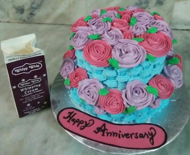 Anniversary Themed Cake by Abdullah Raees