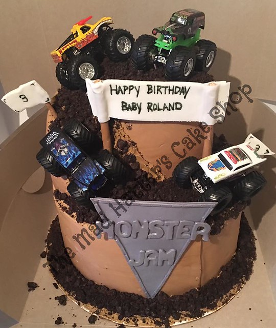 Monster Jam Cake by The Mad Hatter's Cake Shop