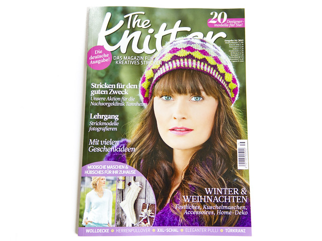 The Knitter magazine, German issue