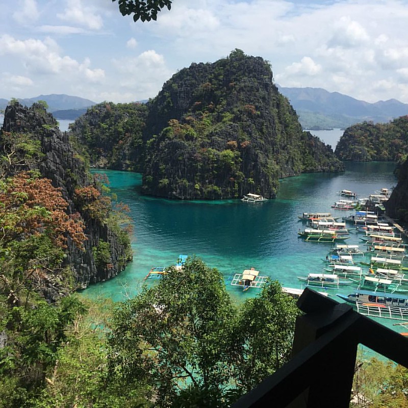 Impresionantes vistas desde el mirador de Kayangan. Filipinas cuando vas a dejar de sorprenderme? ? #kayangan #coron #philippines #palawan #sinfiltros