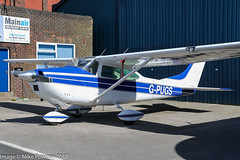 G-PUGS - 1965 build Cessna 182H Skylane, outside Westair maintenance at Barton