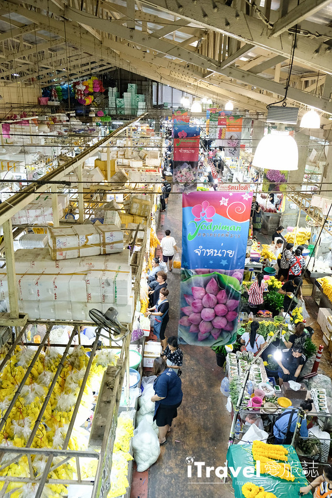 曼谷帕空花市 Pak Khlong Talat Flower Market (26)