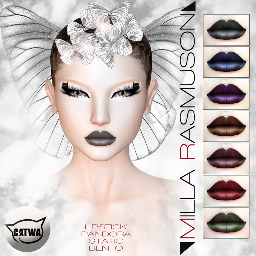 MRM "Pandora" Lipstick Classic/ Bento Catwa Head - SecondLifeHub.com