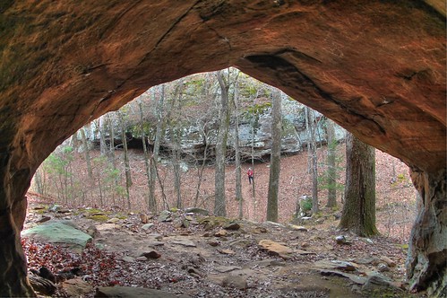 hollow sevenhollowstrail hike petitjeanstatepark arkansas hdr cave trail rockformation
