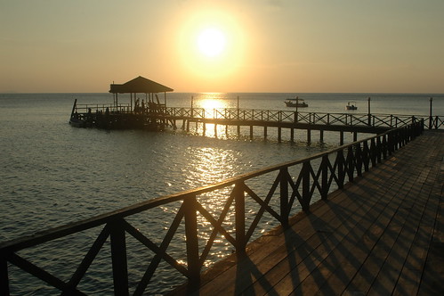 travel sunset sea tourism water nikon asia jetty malaysia tiomanisland