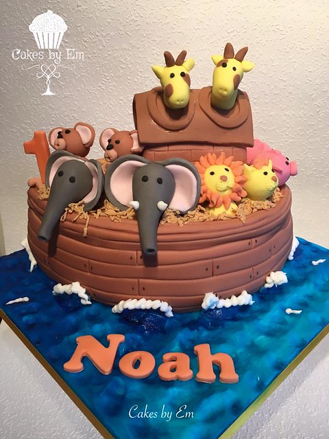 Noah's Arc Themed Cake from Cakes by Em