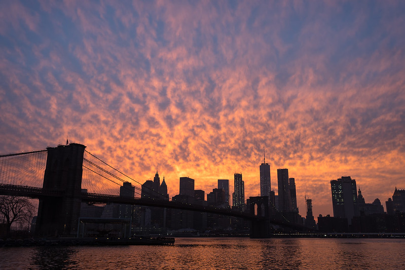 Web Brooklyn Bridge sunset 1