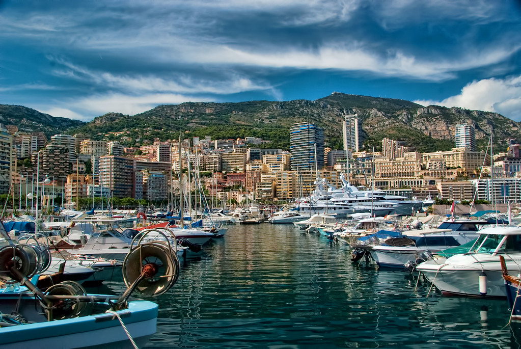 Avenue of Yachts in Monaco