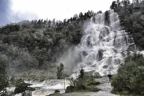 norway waterfall wasserfall norwegen