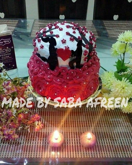Bridal Shower Themed Cake by Afreen Afreen