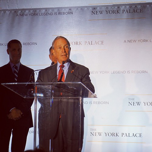 Mike Bloomberg Palace Hotel New York