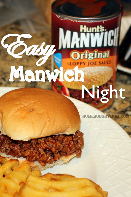 Easy #Manwich Night: A Great Meal Solution for Busy Families