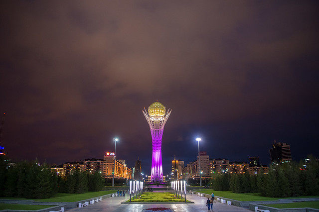 Landmarks in Kazakhstan