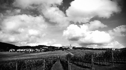 italy panorama cloud clouds landscape toscana