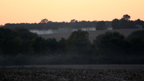 sunset rural midwest nebraska farm auburn farmland october2013