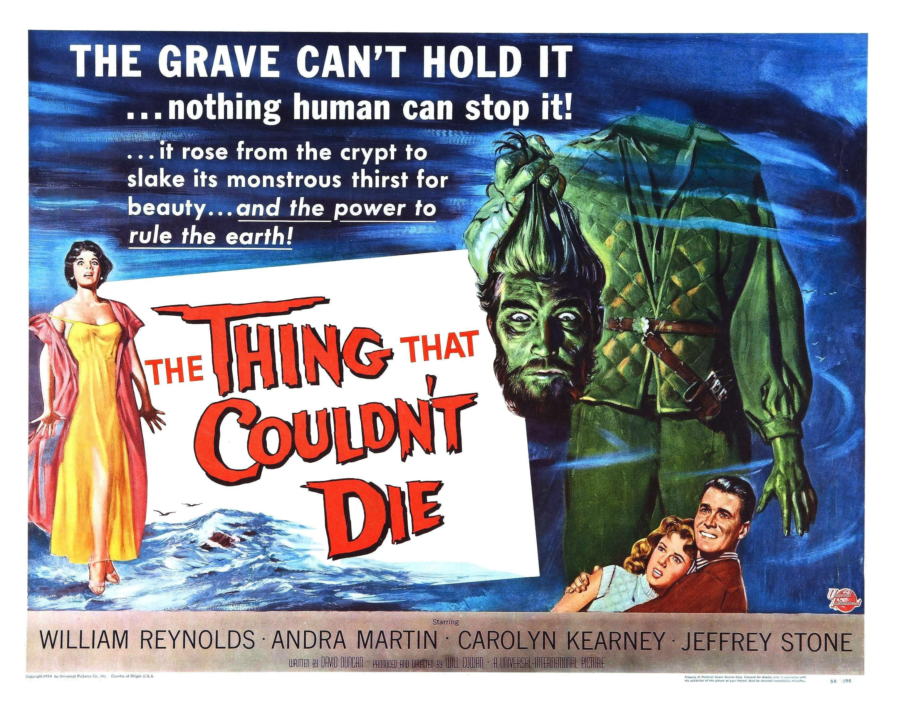 The Thing That Couldn’t Die (1958)