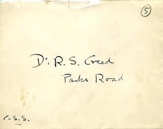 Sherrington to R. S. Creed - 5 July 1935 (S/2/12/5)