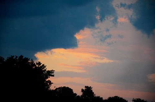 sunset sky storm oklahoma sunrise landscape cloudy