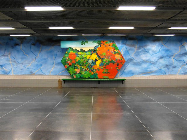 Stockholm - Tunnelbana - Stadion
