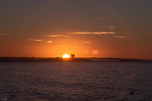 sea costa sun mer tower sol sunrise canon dawn coast mar torre amanecer ibiza 7d eivissa solei baleares