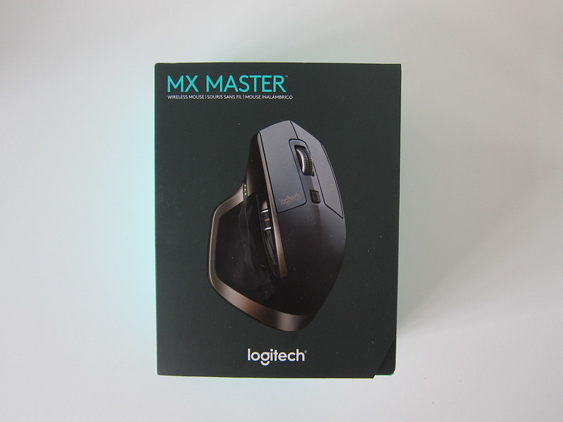 Logitech MX Master Wireless Mouse - Box Front