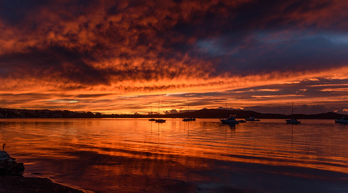 color nature water beauty boats background newsouthwales red nsw brisbanewater scenic sky view dream sunrise australia reflections tascott weather clouds koolewong scene scenery beautiful travel orange light landscape bay waterscape dawn coast coastal centralcoast