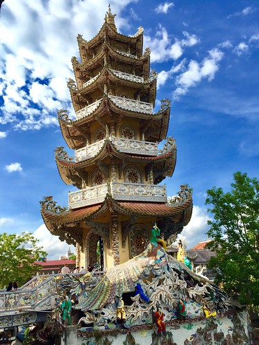 buddha tower sky tree scenes landscape pagoda