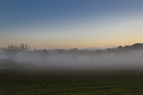 fog sunrise canon day t3i 600d ruralohio