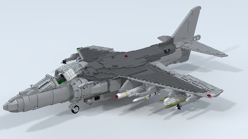 Ropa Suri ignorancia McDonnell Douglas/BAE AV-8B Harrier II Plus - Special LEGO Themes -  Eurobricks Forums