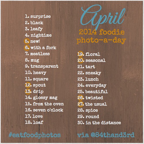 April Food Photo-a-Day #eatfoodphotos