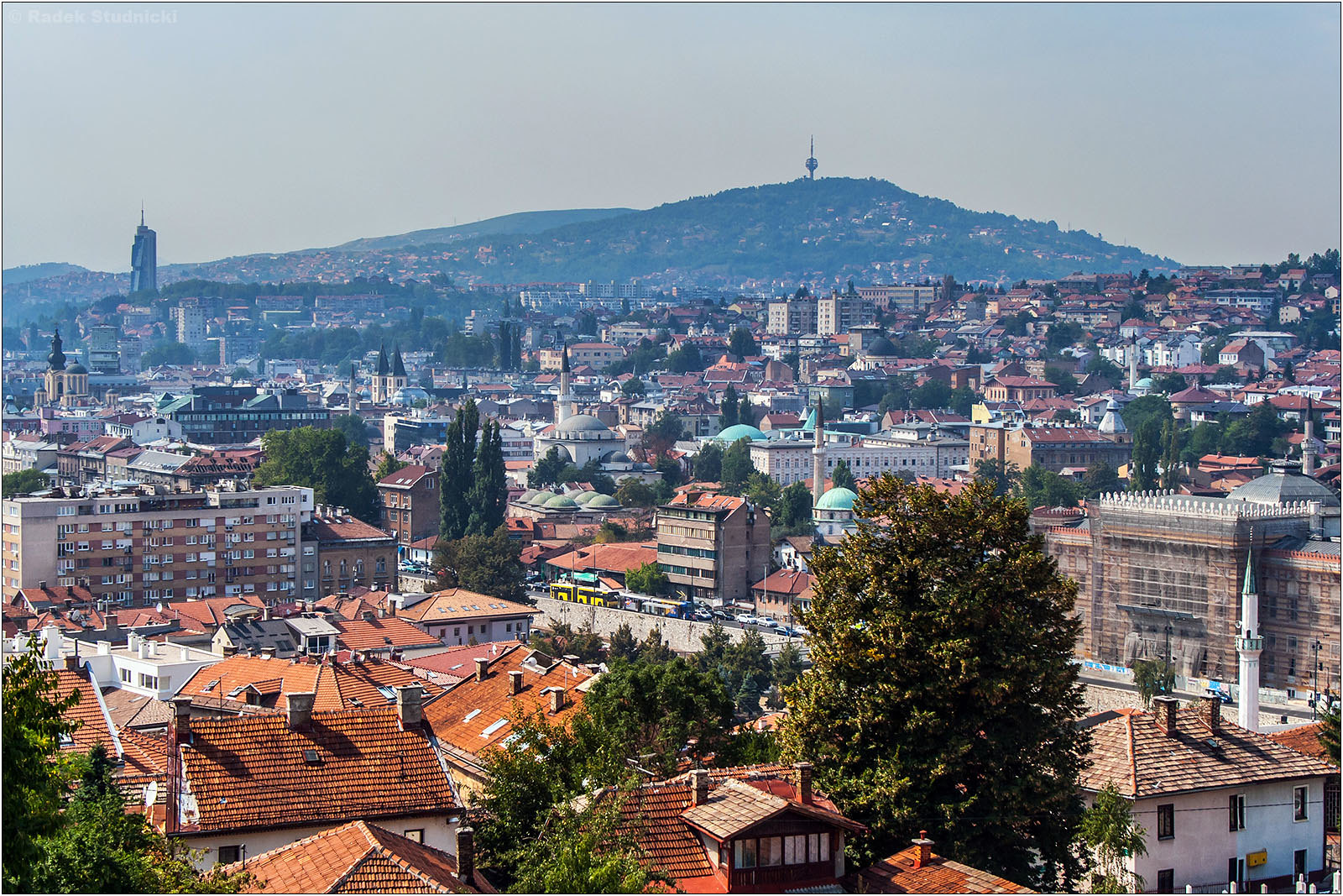 Widok na Sarajewo