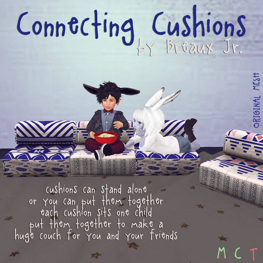 Connecting Cushions Ad