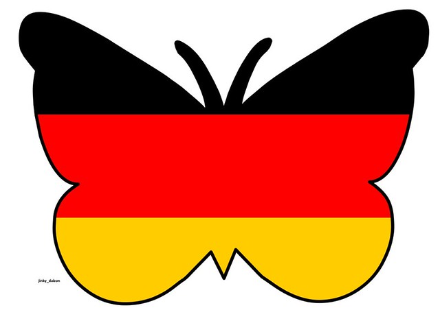 Butterfly Themed German Flag | Flickr - Photo Sharing!