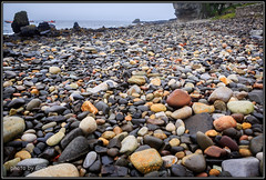 Rocks on shore - Elgol
