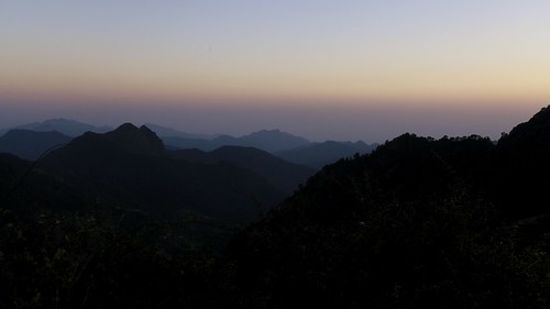 india night twilight hills uttaranchal himalaya mountian garhwal dhanaulti uttarakhand