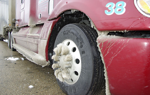 winter montana trucks semitruck